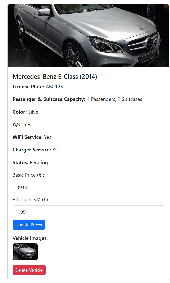 Adicionar carro à plataforma